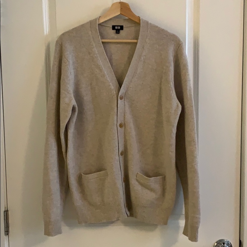 Uniqlo Medium Beige Men’s Cardigan